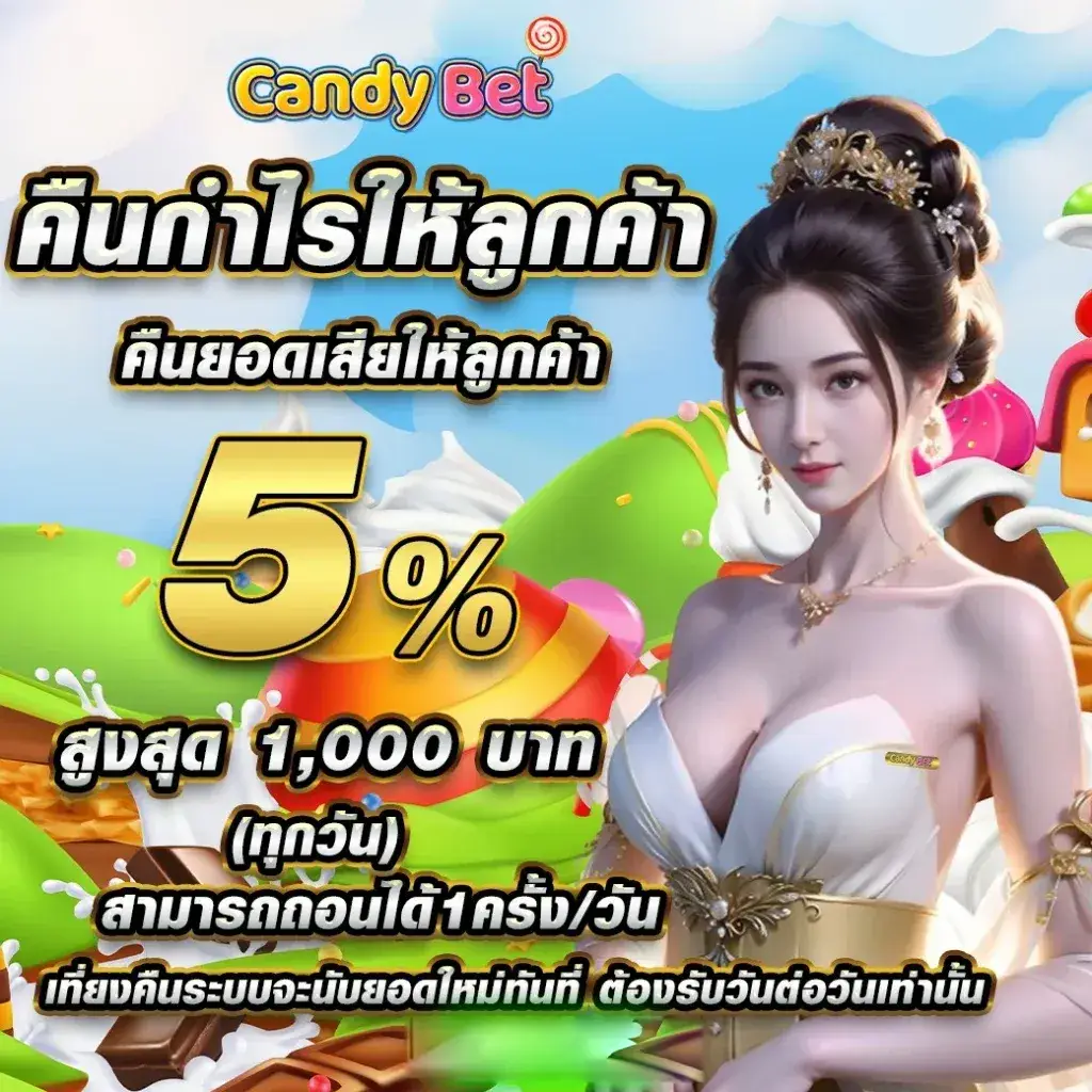 candybet ฝากถอนผ่านวอเลทไม่มีขั้นต่ำ
